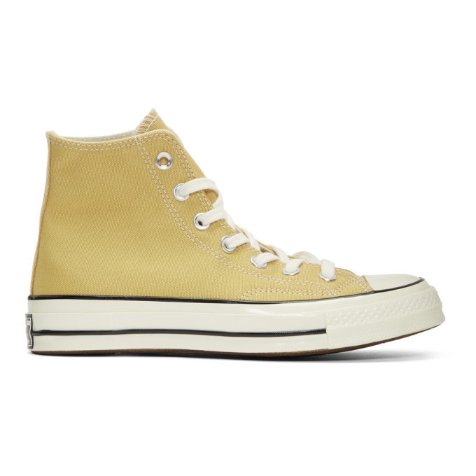 Photo: Converse Yellow Chuck 70 High Sneakers