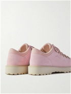 Diemme - Cornaro Rubber-Trimmed Suede Sneakers - Pink