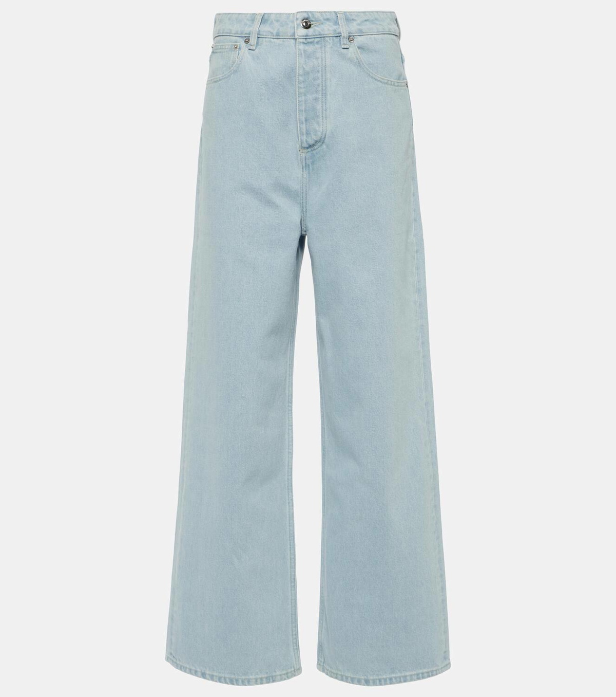 未着用　Nanushka　wide-leg jeans　31in　イタリア製 Nanushka Josine high-rise wide-leg jeans Nanushka