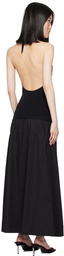 SIMONMILLER Black Junjo Maxi Dress