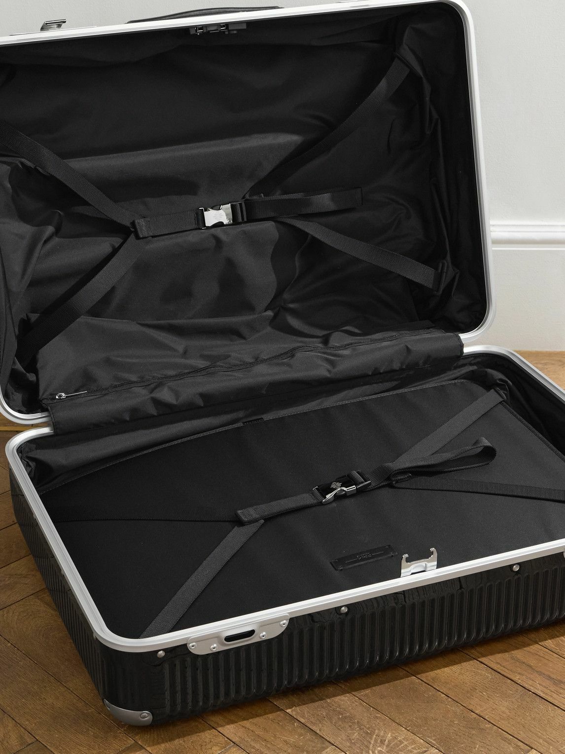 FPM Milano - Bank Light 76cm Leather-Trimmed Makrolon® Polycarbonate Spinner Suitcase