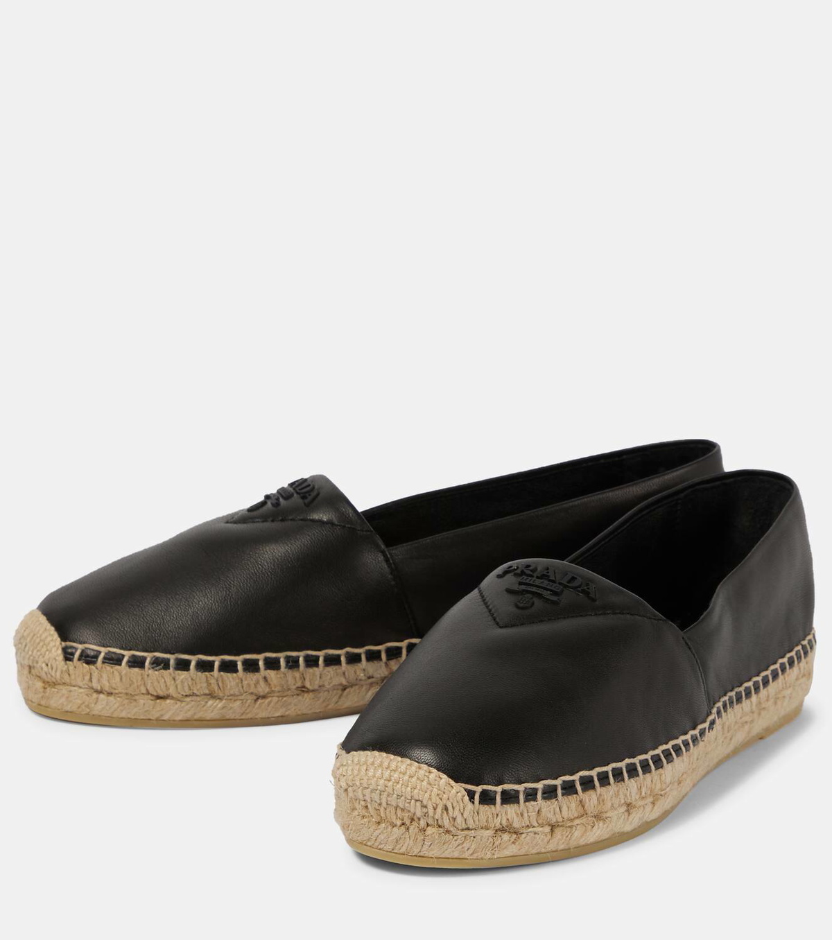 Prada Nappa leather espadrilles
