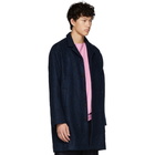 Schnaydermans Blue Mohair Coatshirt