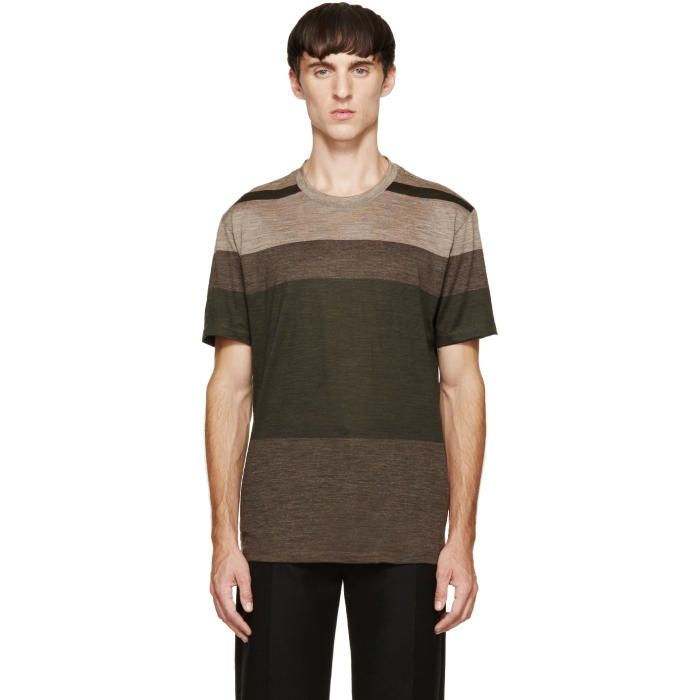 Photo: Paul Smith Tricolor Striped T-Shirt