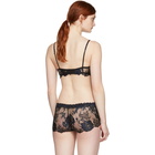 La Perla Black Desert Rose Lace Balconette Underwire Bra