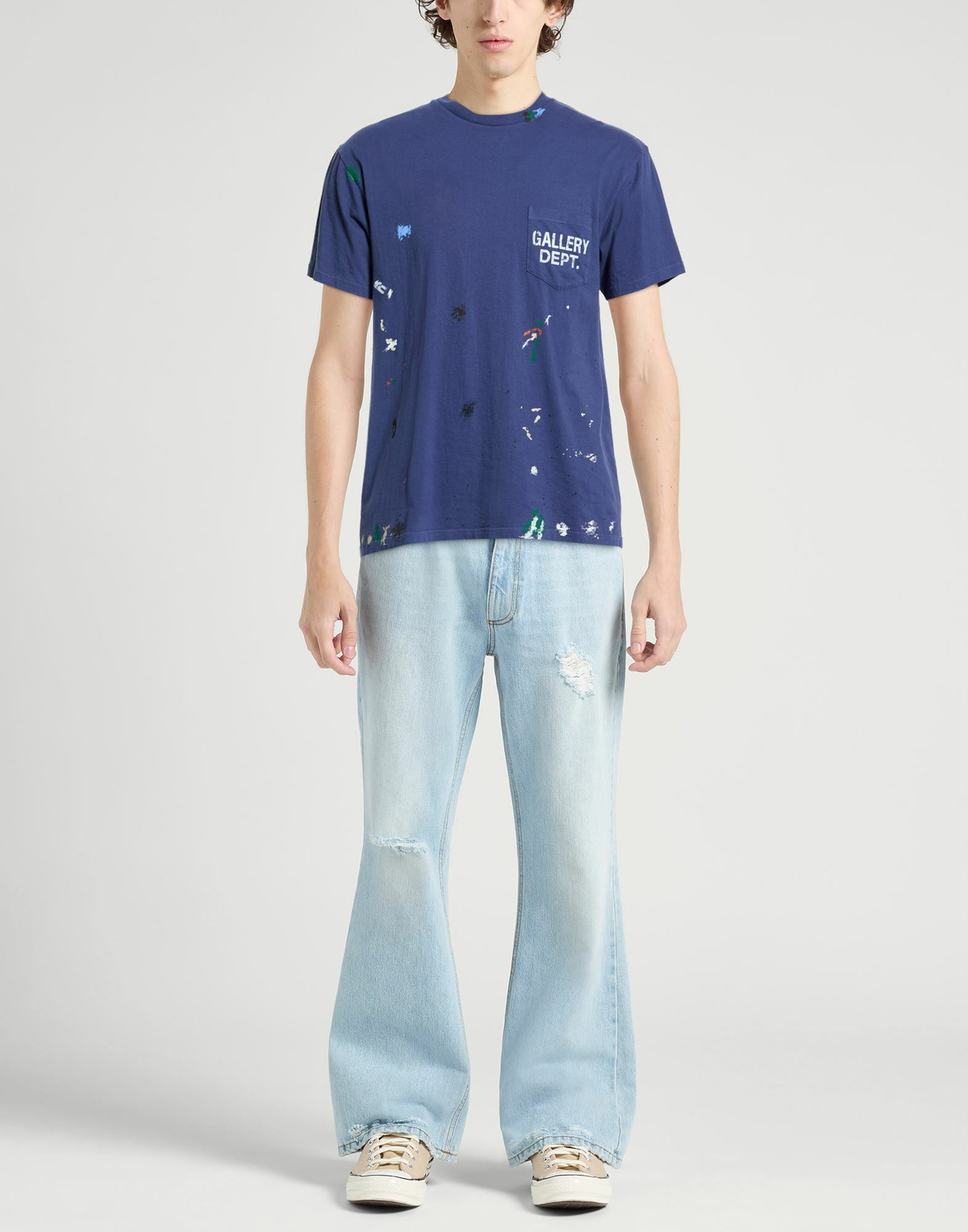Gallery Dept. Mens T-shirt in Navy