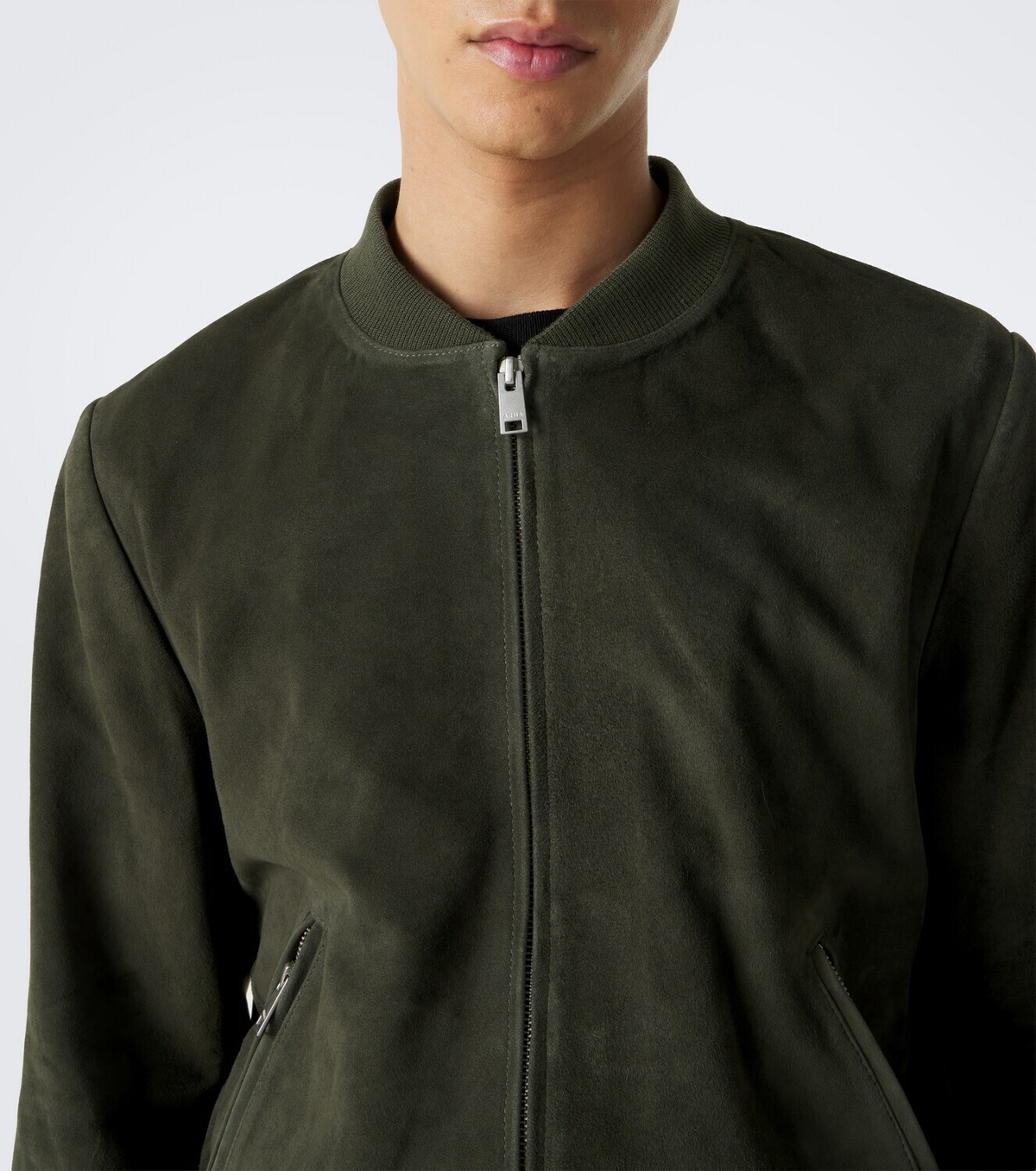 Arma Didier suede bomber jacket