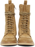 Rhude Tan Combat Boots