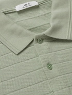 Mr P. - Organic Cotton-Piqué Polo Shirt - Green