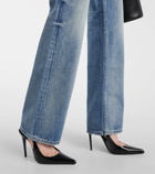Nili Lotan Mitchell low-rise wide-leg jeans