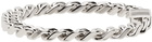 VTMNTS Silver Barcode Bracelet