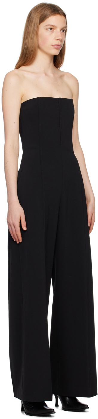 Acne Studios Black Corset Jumpsuit Acne Studios