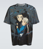 Loewe - x Howl's Moving Castle Howl cotton-blend T-shirt