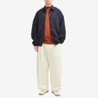 MHL by Margaret Howell Men's Thermal Mock Neck Sweatshirt in Cayenine