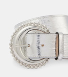 Isabel Marant Oran metallic leather belt