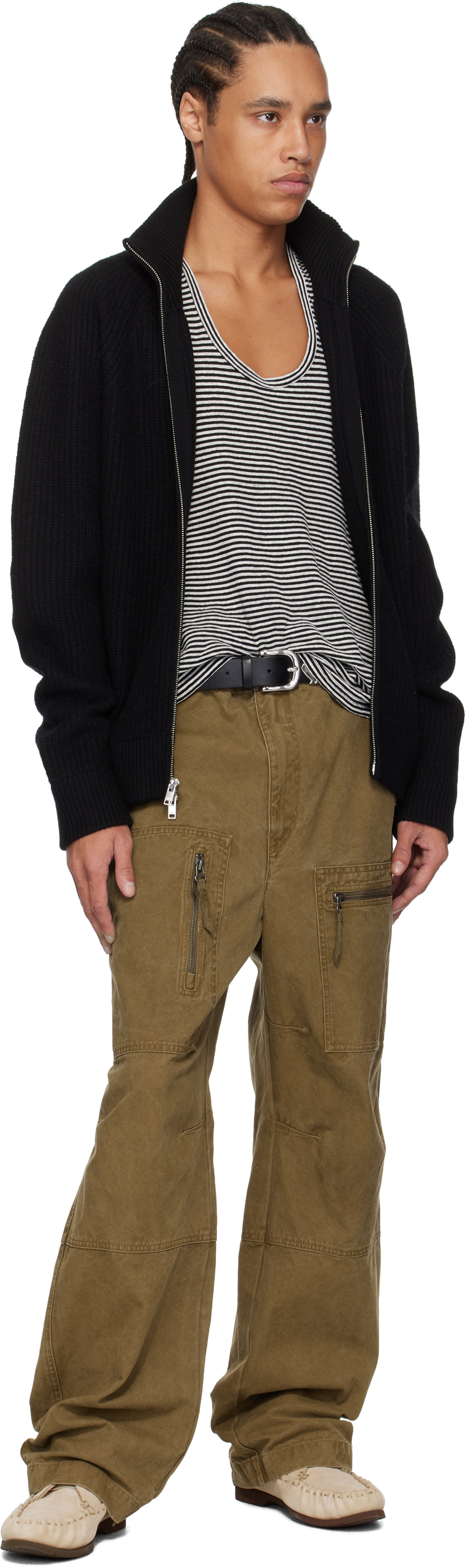Isabel Marant Black & Silver Tehora Belt