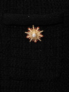 SELF-PORTRAIT Embellished Knit Mini Skirt