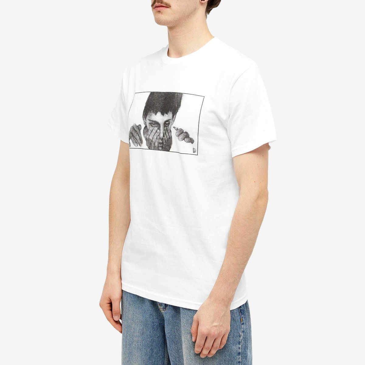 Fucking Awesome Men's Safe Place T-Shirt in White Fucking