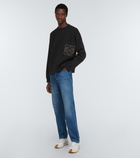 Loewe - Anagram cotton-blend sweatshirt