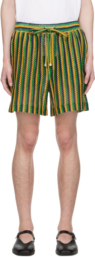 Photo: HARAGO Multicolor Striped Shorts