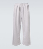 Acne Studios Logo cotton-blend fleece sweatpants