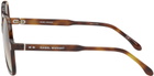 Isabel Marant Tortoiseshell Oversized Square Sunglasses