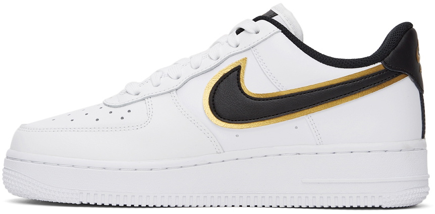 black white and gold air forces