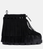 Goldbergh Vergara fringed suede snow boots