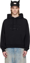 Charles Jeffrey LOVERBOY Black Logo Hoodie