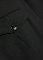 Casablanca Pleated Wool Shorts Black