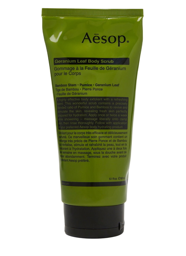 Photo: Aesop Geranium Leaf Body Scrub
