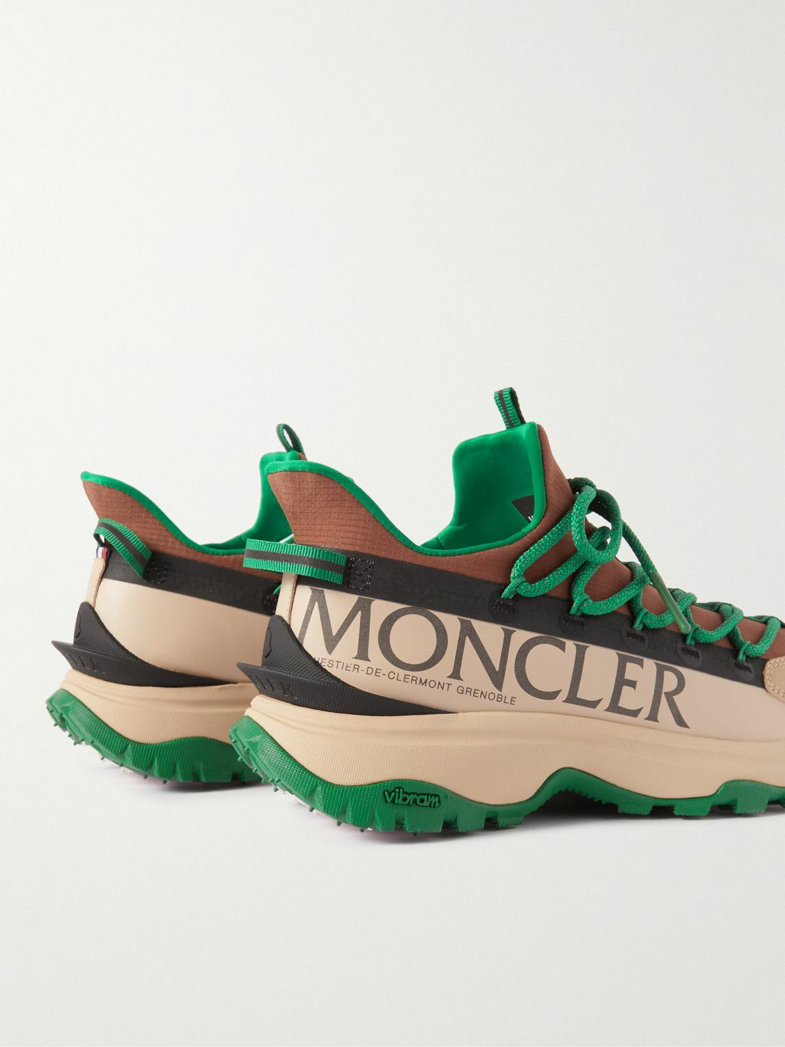 Moncler - Trailgrip Lite2 Logo-Print Ripstop and Rubber Sneakers ...