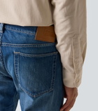 Ralph Lauren Purple Label Mid-rise slim jeans