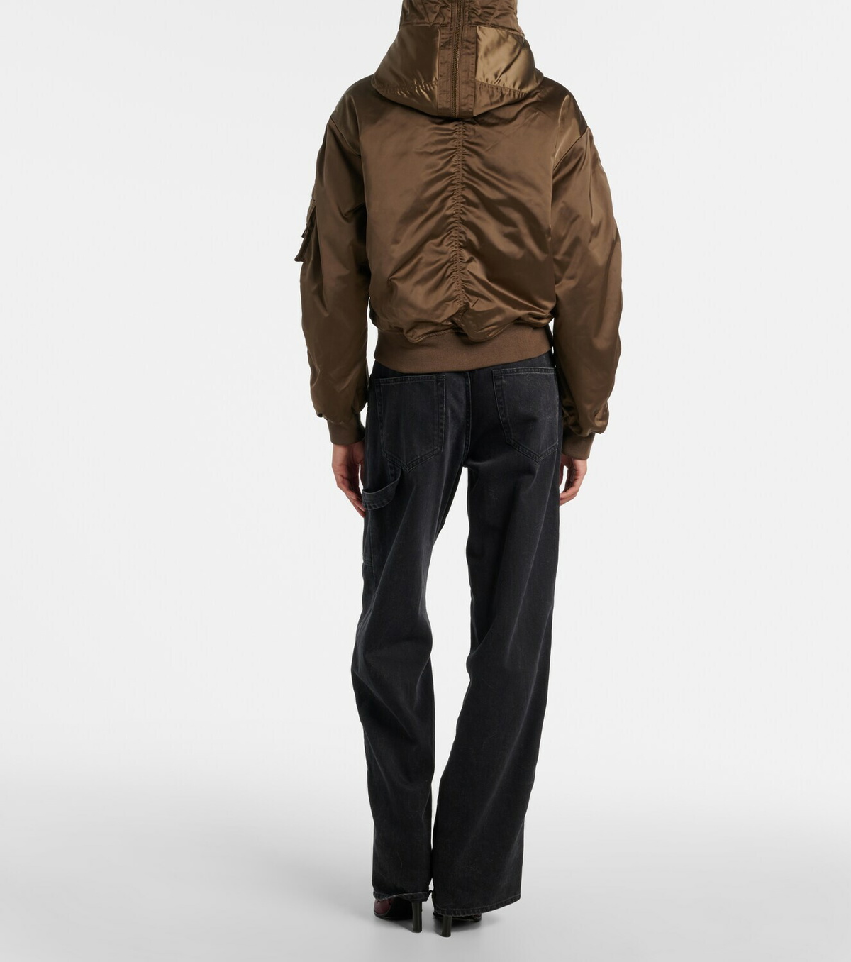 Marant Etoile Elisa hooded bomber jacket