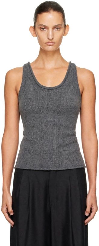Photo: LISA YANG Gray Hayda Top