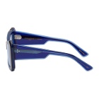 Maison Kitsune Navy Khromis Edition Cat-Eye Sunglasses