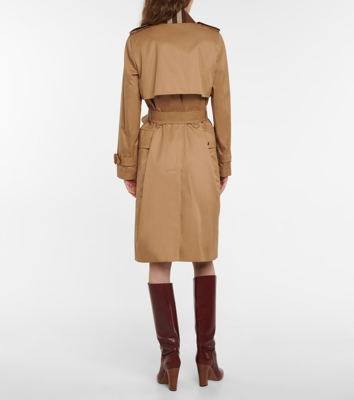 Burberry - Cotton gabardine trench coat