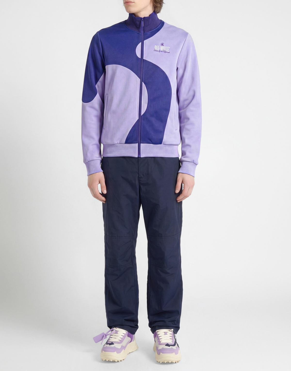 Off-white Mens Sweatshirt Lilac