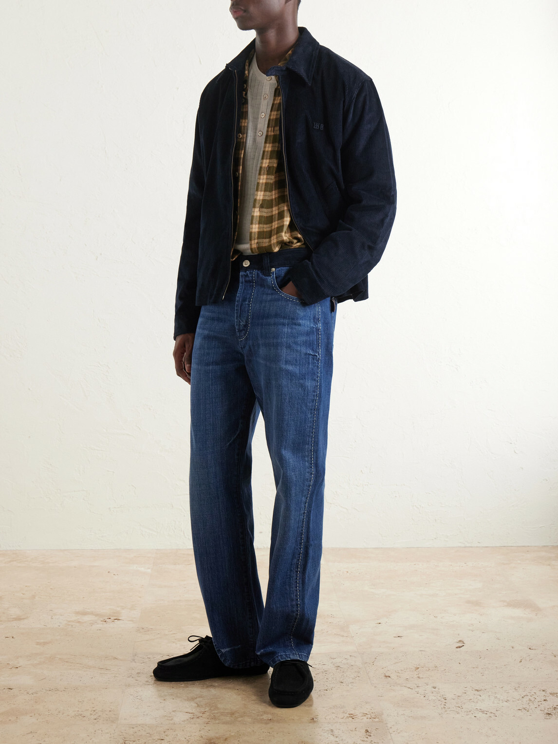 Wales Bonner - Straight-Leg Jeans - Blue