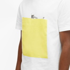 A.P.C. Men's Crush T-Shirt in Yellow