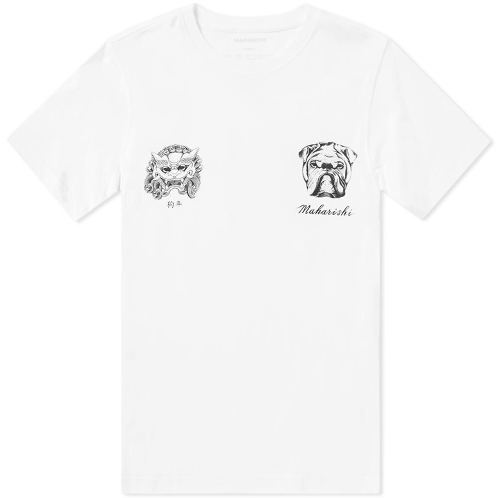 Photo: Maharishi Year of the Dog Tee White