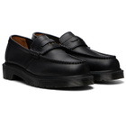Dr. Martens Black Penton Classic Calf Leather Loafers