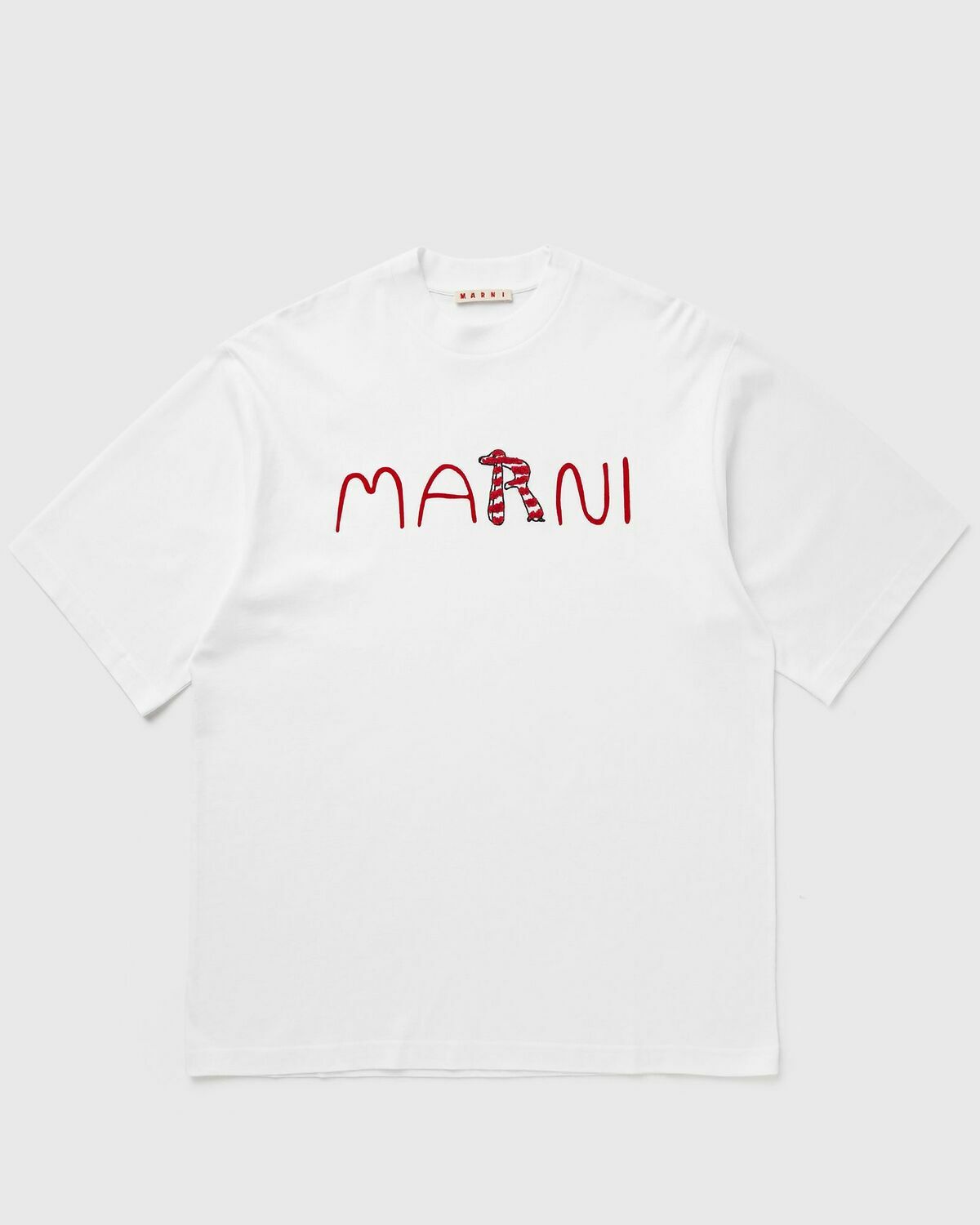 Marni T-SHIRT White Mens Shortsleefe