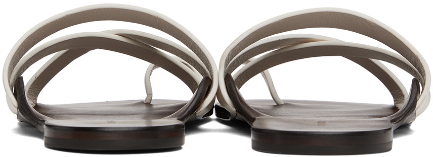 The Row Off-White Kris Sandals