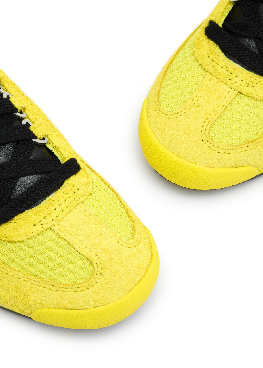 Adidas X Wales Bonner SL76 Mesh and Suede Sneakers Yellow adidas
