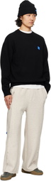 ADER error Black Sig; TRS Tag Knit 01 Sweater