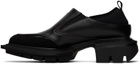 untitlab Black Reel Loafers