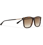 Gucci - Square-Frame Tortoiseshell Acetate Sunglasses - Tortoiseshell