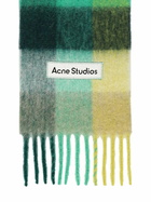 ACNE STUDIOS Alpaca Blend Logo Scarf