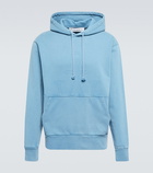 JW Anderson - Embroidered cotton jersey hoodie